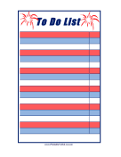 Independence Day To Do List