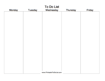 Daily To Do List