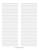 Printable Blank To Do List