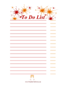 Printable New Year To Do List